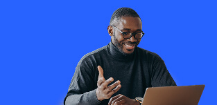 Person laptop